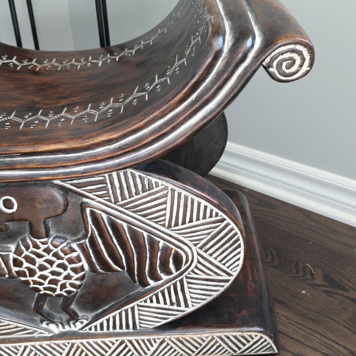 Ashanti Ceremonial Handcarved African Stool - Etsy