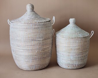 African basket / storage basket set