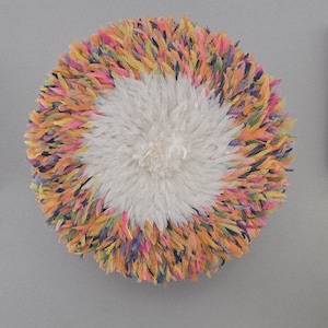 Authentic jujuhat cream and colorful  31 inches