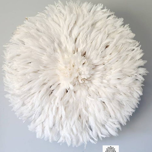 Juju Hat Wall Decor Authentic Juju Hat in White and Tan Mix Etsy