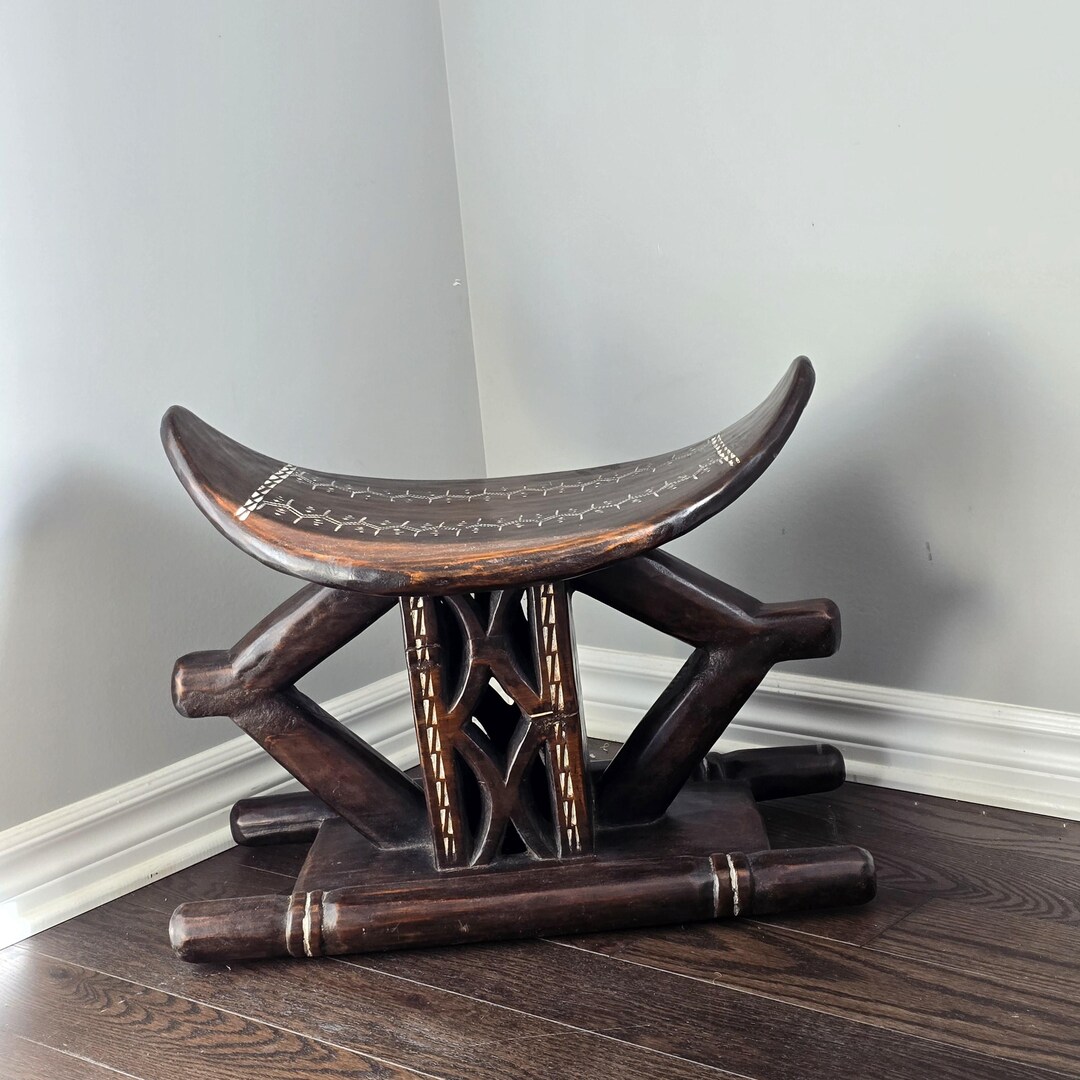 African Ashanti Ceremonial Stool Prestige Stool - Etsy
