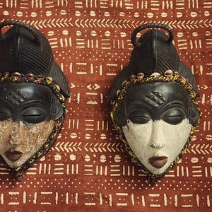 African mask punu