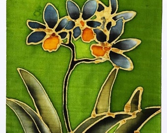 Pintura Batik (10,5 pulgadas x 7,5 pulgadas) Más de 40 años de experiencia como artista de Batik - Material de rayón - Batik dibujado a mano (cada pintura 1 pieza solamente)