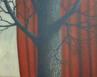 ルネ・マグリット「風の声」リトグラフ ヴィンテージ 70 年代プリント