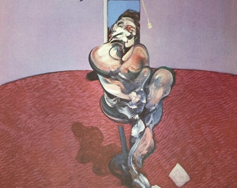 Francis Bacon, Portrait of George Dyer Talking, Hand Signed Lithograph