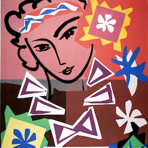 Henri Matisse, Madame de Pompadour, Plate Signed Lithograph