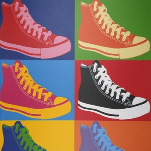 Andy warhol chucks hotsell