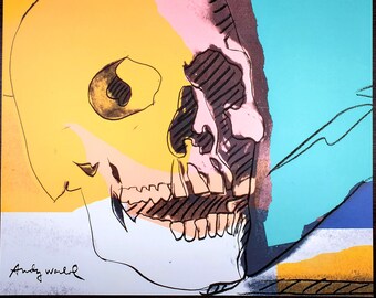 Andy Warhol “six Shoes” Limited Edition Lithograph Print, Plate