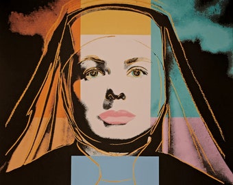 Andy Warhol, The Nun, Plate Signed Lithograph