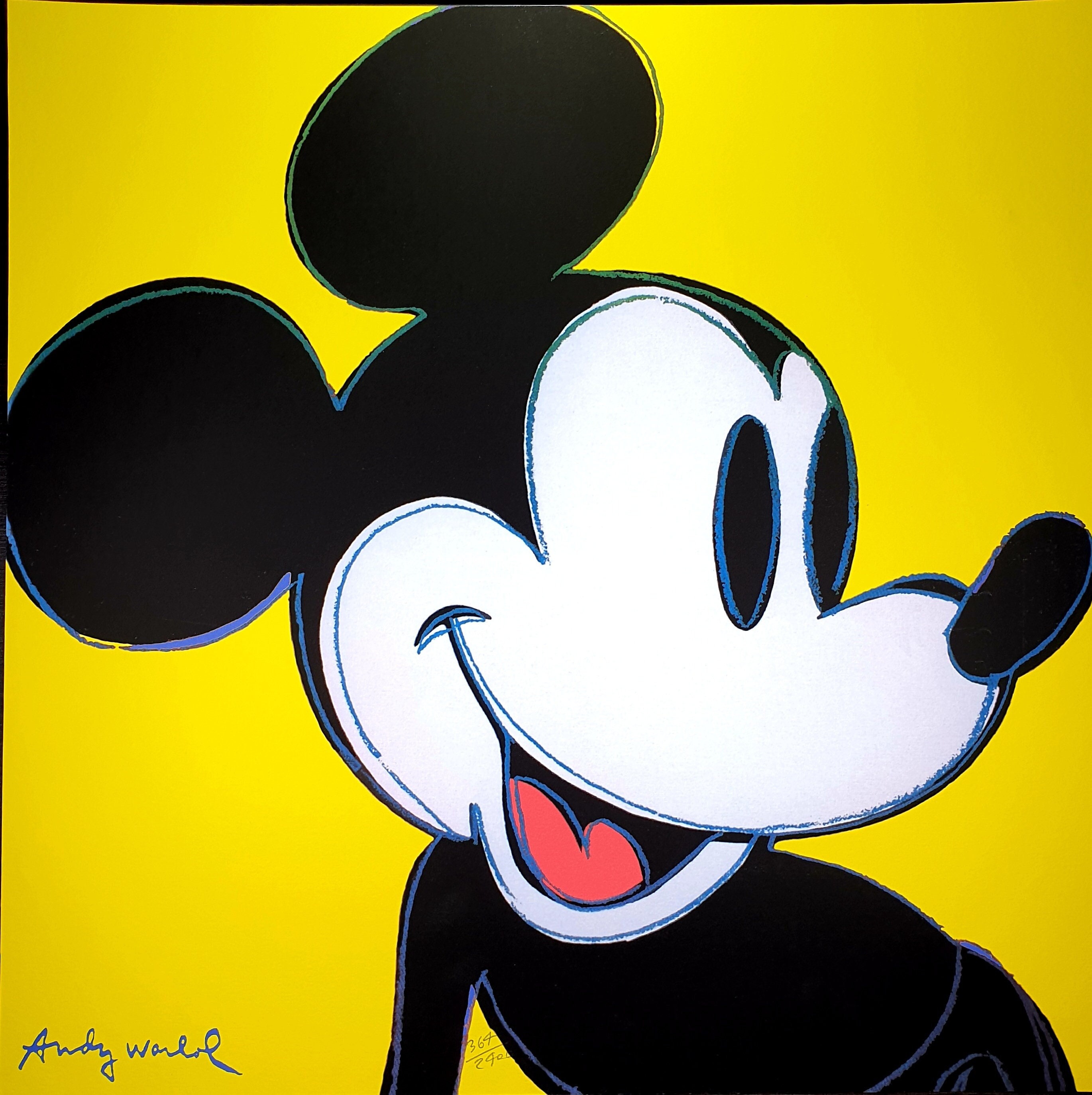 Mickey lithograph - Etsy 日本