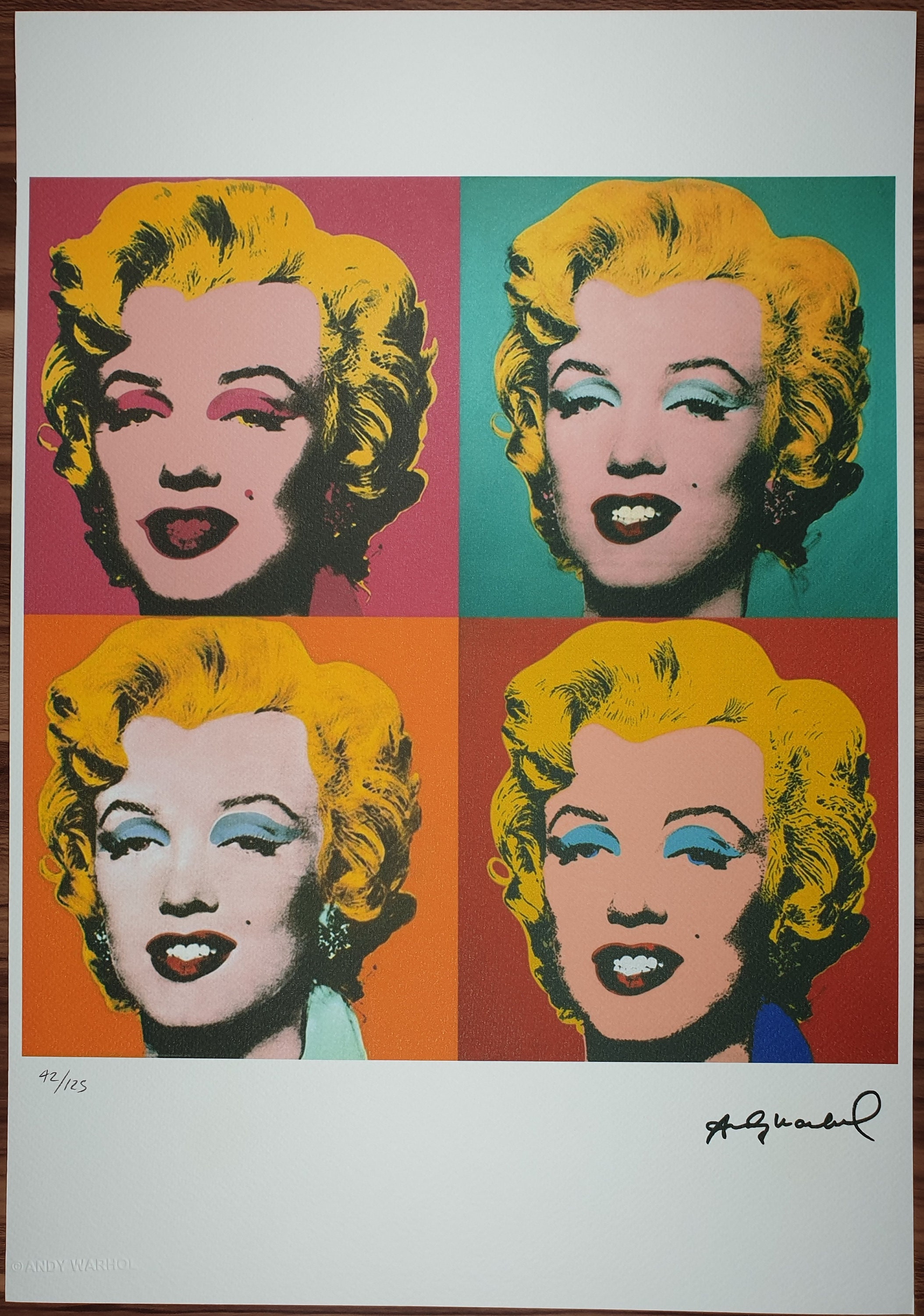 Andy Warhol, Marilyn Monroe, Plate Signed Lithograph - Etsy 日本