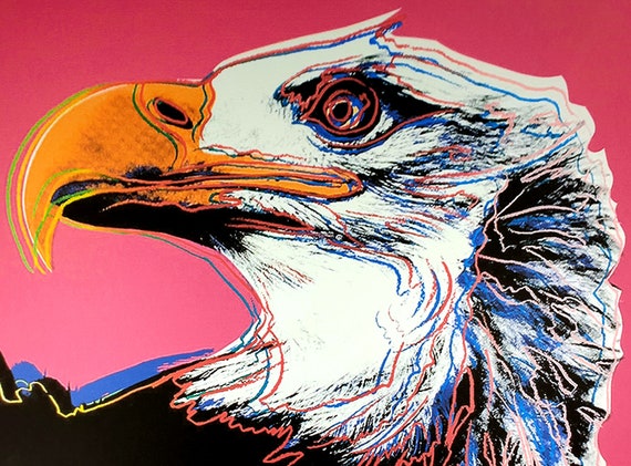 Andy Warhol, Endangered Species - Bald Eagle, Plate Signed