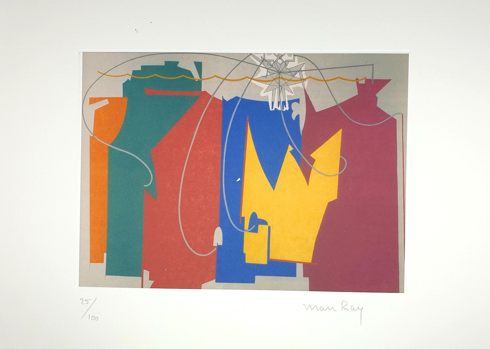 Man Ray the Rope Dancer Herself With Her Shadows Etsy