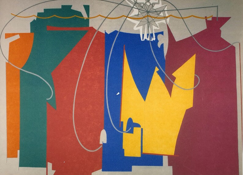 Man Ray the Rope Dancer Herself With Her Shadows Etsy