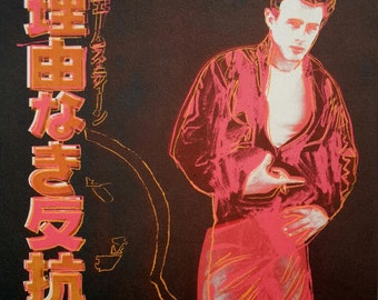 Andy Warhol, James Dean - Rebel Without a Cause 1985, Plate Signed Lithograph