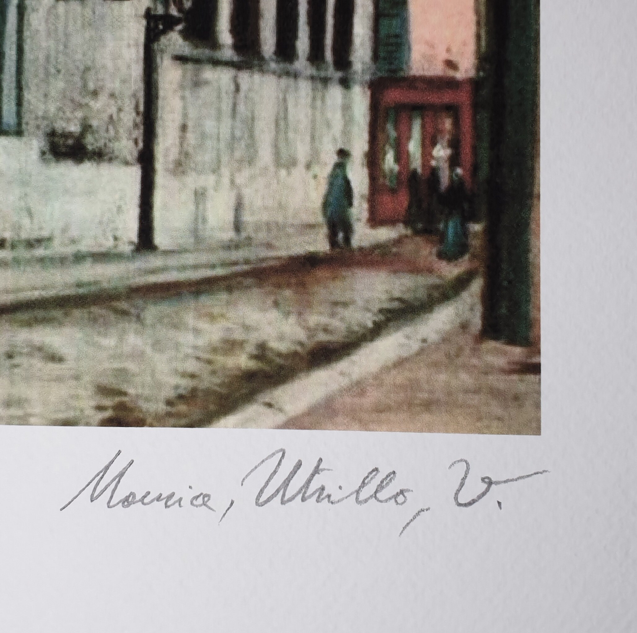 Maurice Utrillo V., Church of St. Severin, Hand Signed Lithograph