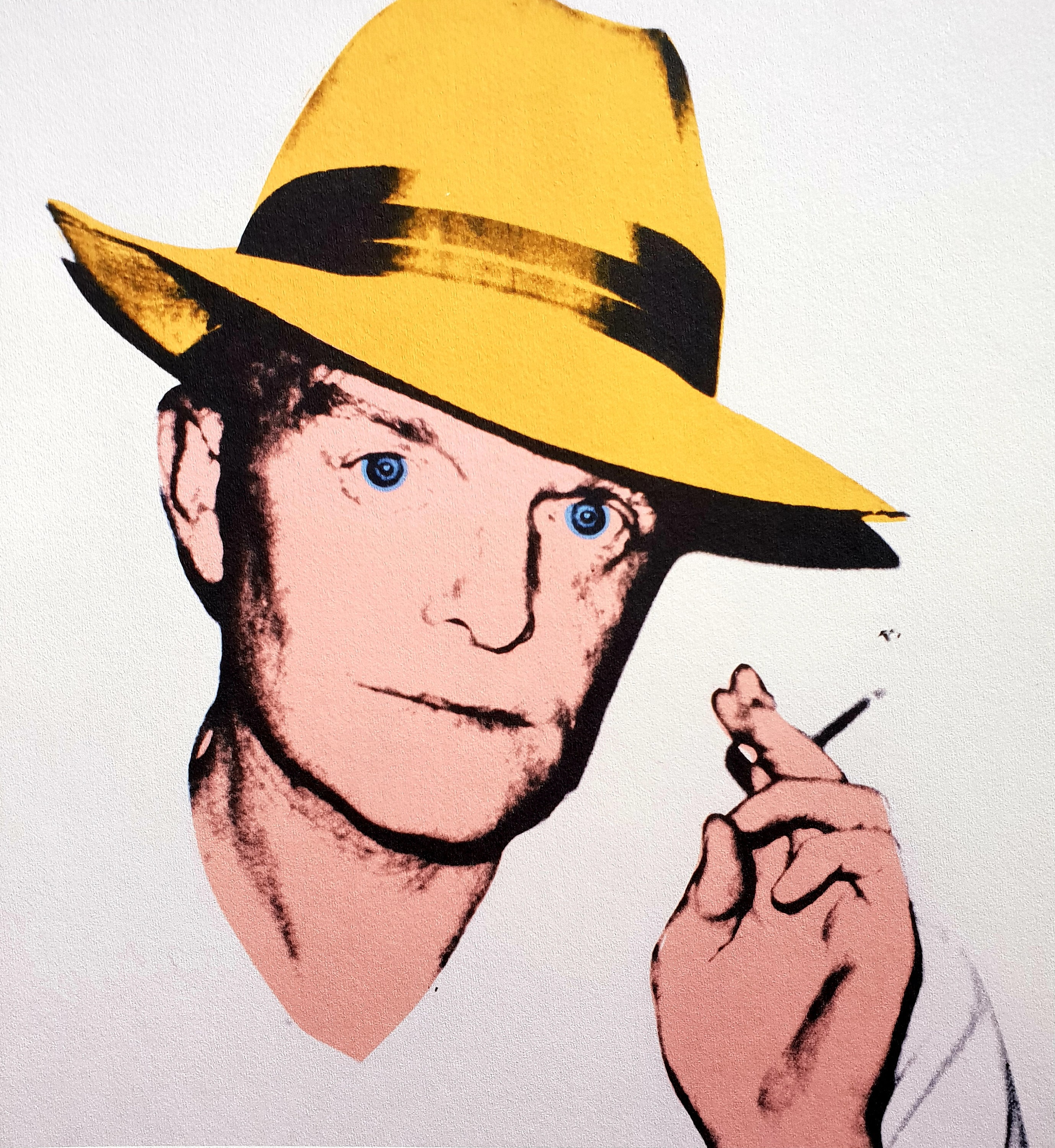 andy warhol cigarette Man Smoking a Cigarette, (1928-1987) Andy Warhol, Portrait of Truman