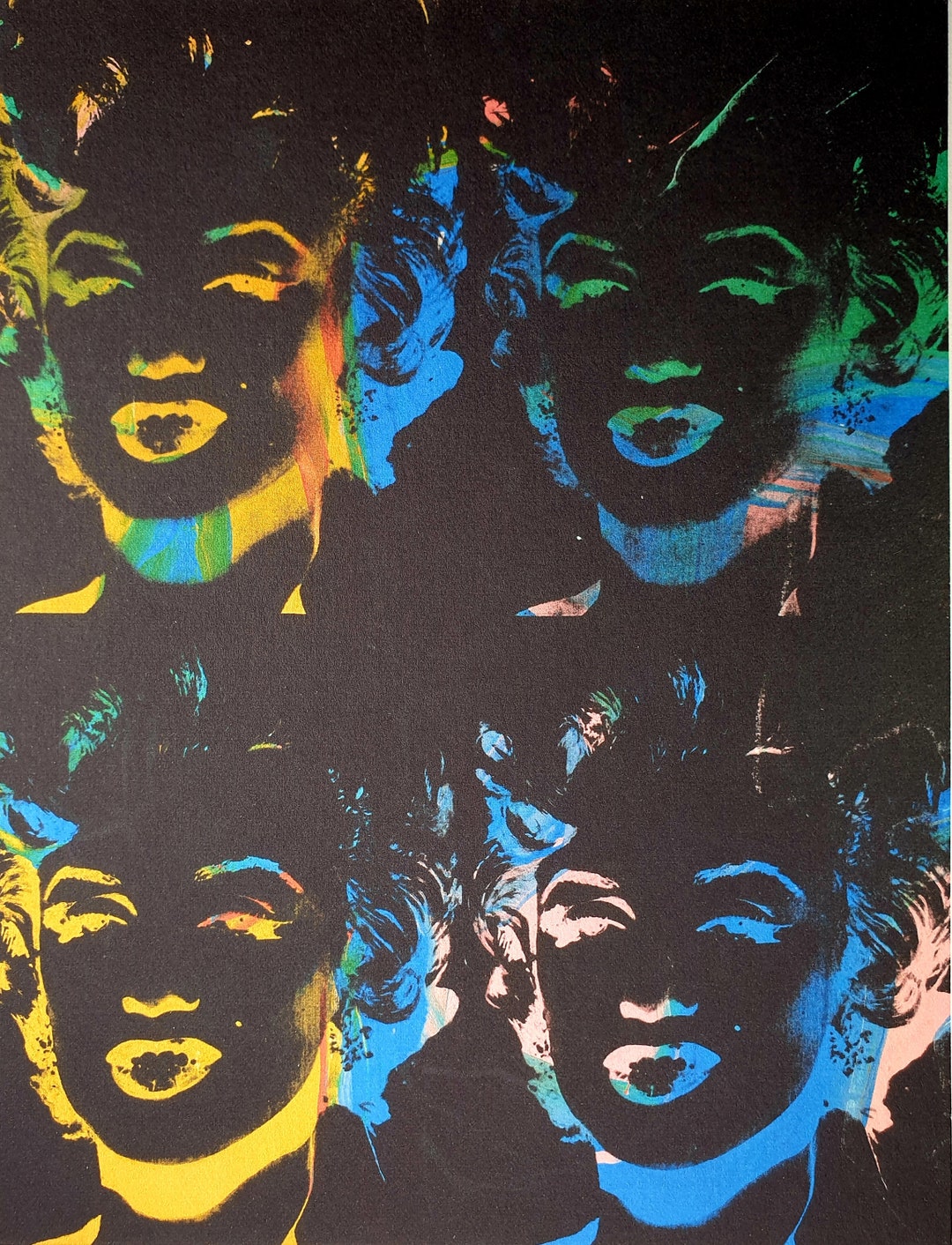 Andy Warhol, Marilyn Monroe 1967, Plate Signed Lithograph - Etsy