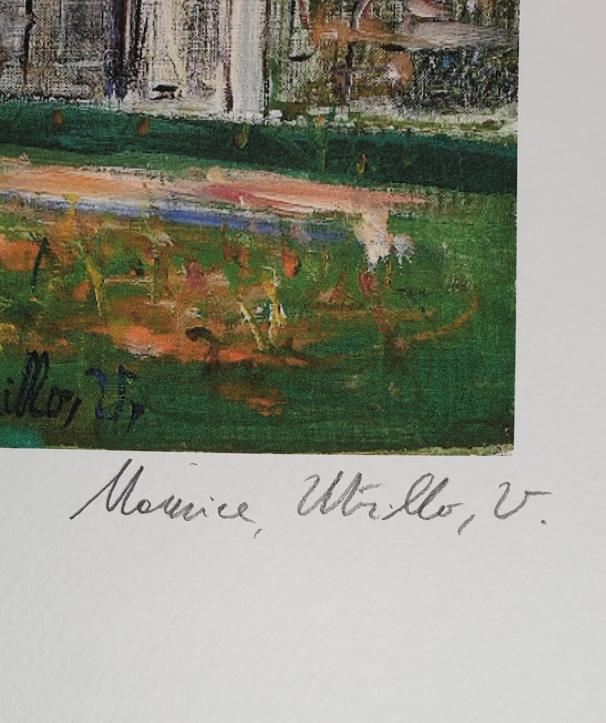 UTRILLO、L'EGLISE SAINTA-MARIE、海外版超希少レゾネ