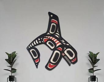 Coast Salish Killer Whale II Wall Art