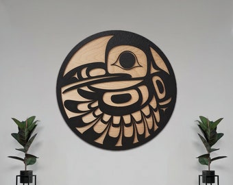 Coast Salish Raven II Wall Art