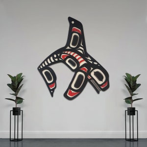 Coast Salish Killer Whale II Wall Art