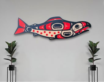 Coho Salmon Wall Art