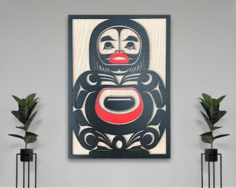 Coast Salish New Life Wall Art