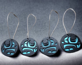 Salmon Ornament Set