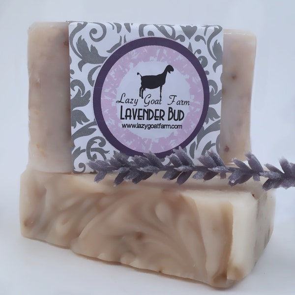 Lavender Goat Milk Soap, All Natural Soap, Handmade Soap, Homemade Soap, Handcrafted Soap