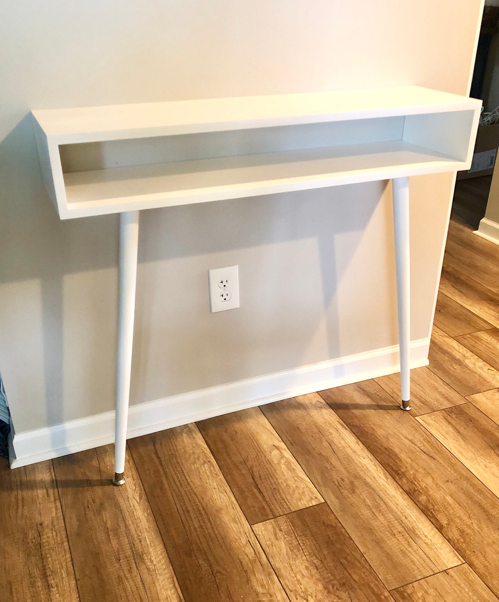 Mid Century Modern Entryway Table | Etsy