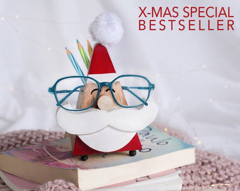 Front Back Spectacle Stand Multi Purpose Desk Organiser Eyeglass