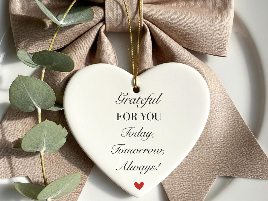 Appreciation Gift | Grateful for You Today, Tomorrow, Always | - Etsy