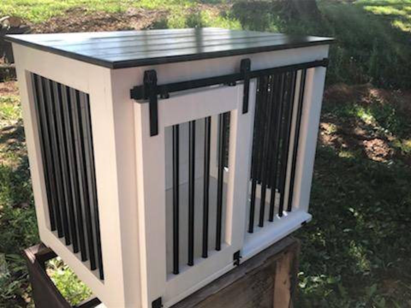 Fancy dog kennel Etsy