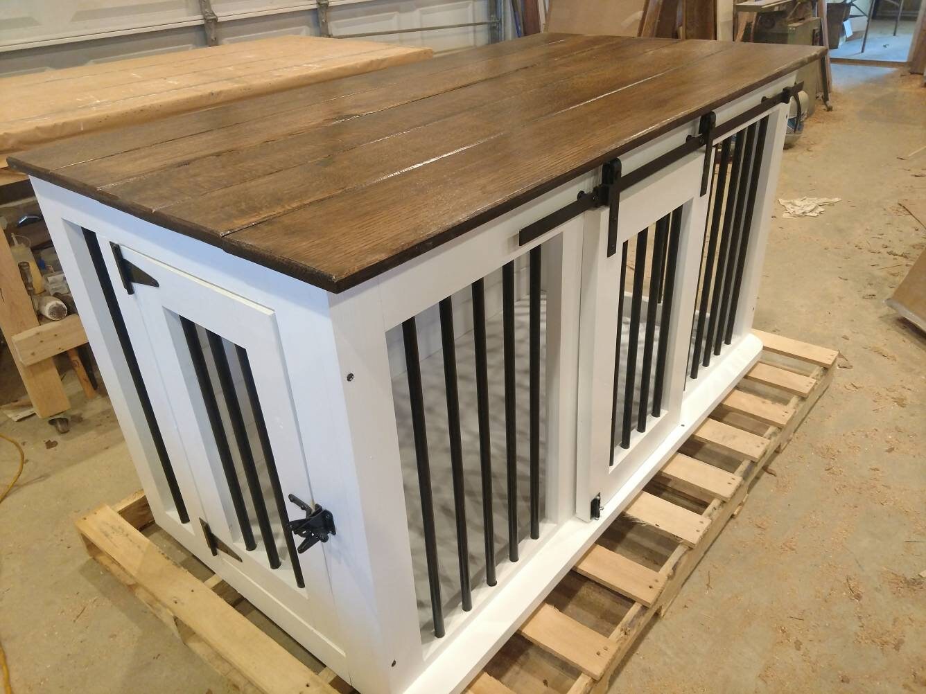 XL single door Fancy dog kennel Etsy