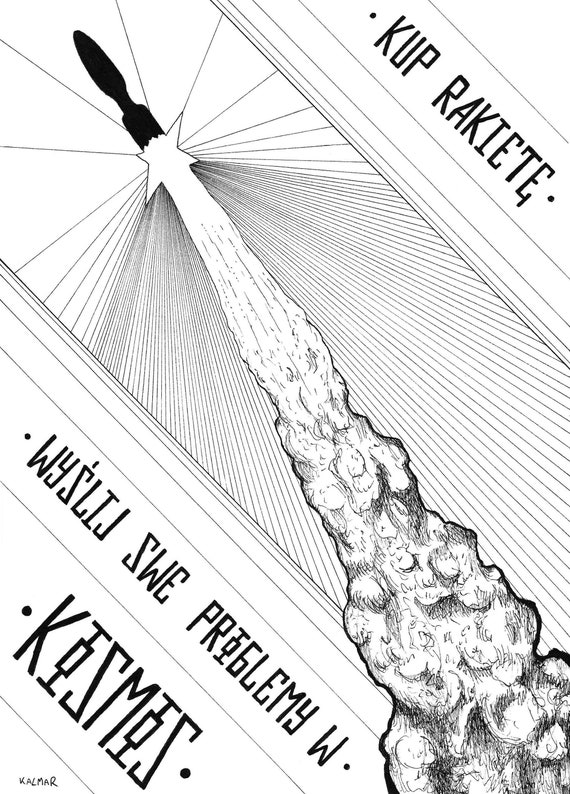 A3 Size Poster Buy A Rocket A3 Poster Buy Rocket Etsy