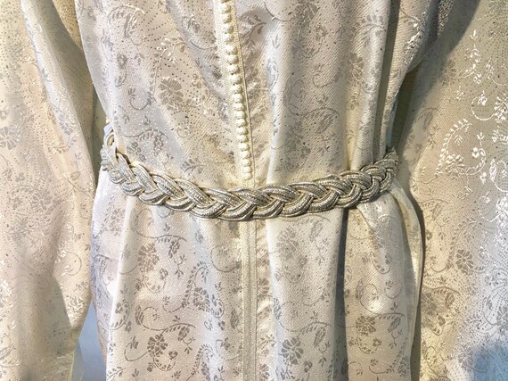 Vintage White Moroccan Kaftan