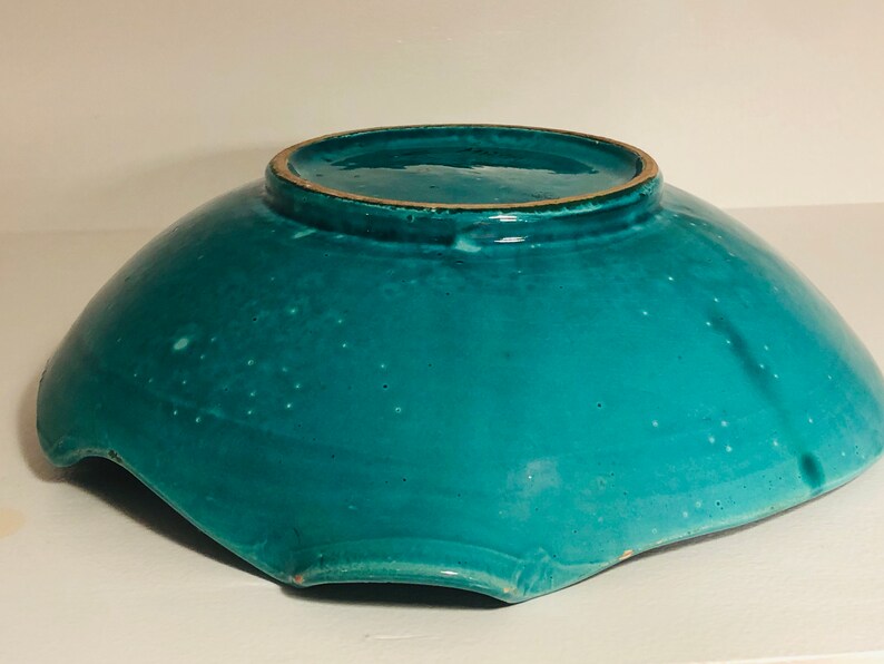 Mid-Century Modern Italian Fish Shaped Hand Painted Pottery Art Dish by Maxim
