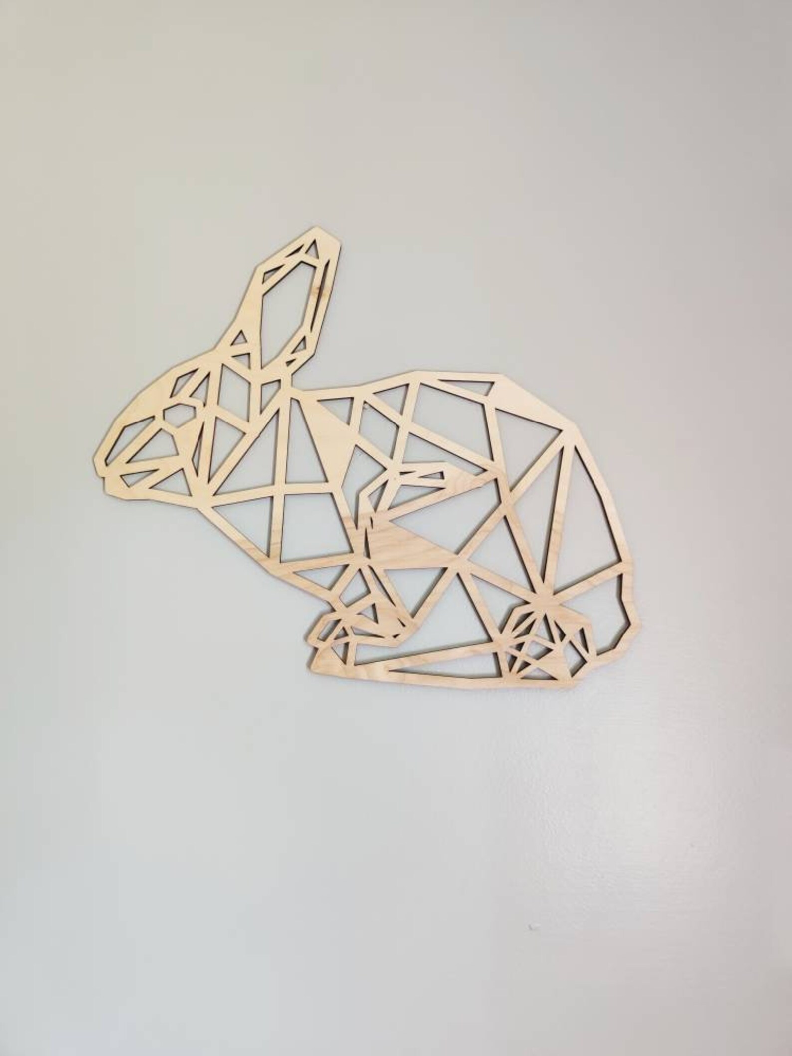 Rabbit Wall Art Rabbit Wall Hangings Bunny Wall Mural Etsy