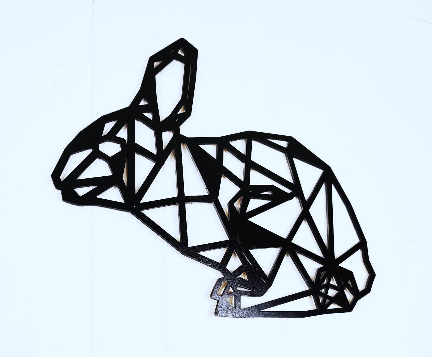 Rabbit Wall Art Rabbit Wall Hangings Bunny Wall Mural Etsy