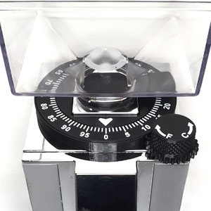 Eureka mignon wijzerplaat metalen draad slijper Instelknop