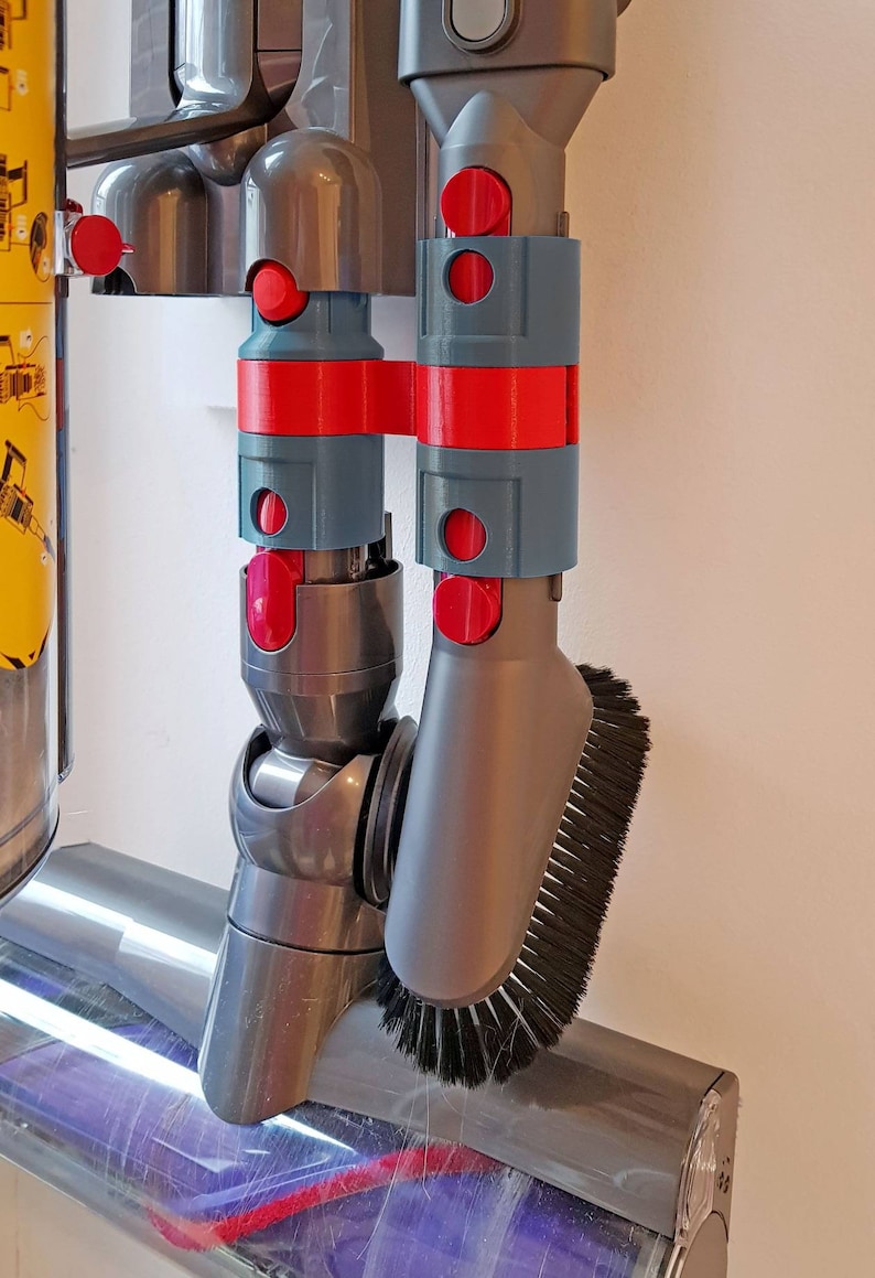 Organizer For Dyson Accessories V15 V12 V11 V10 V8 V7 Tool Attachment Storage Rack Holder For Dyson. No drilling, No Screws! 画像 3