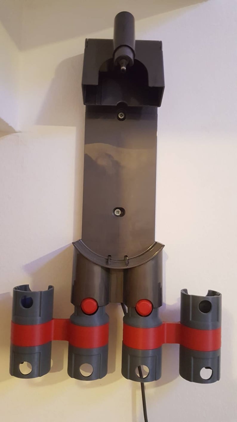 Organizer For Dyson Accessories V15 V12 V11 V10 V8 V7 Tool Attachment Storage Rack Holder For Dyson. No drilling, No Screws! 画像 10
