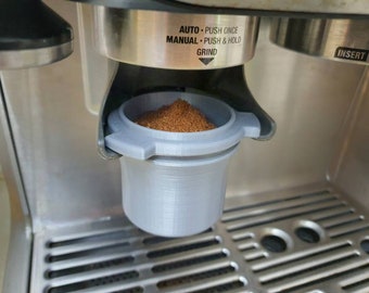 54 mm per macchina da caffè Sage/Breville da 54 mm Tazza dosatrice per caffè colore: nero 