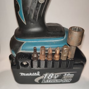 Makita Bit Holder Magnetic Organizer Storage Mount Easy Access for LXT 18V Drills