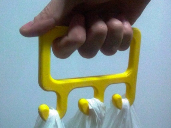 Porta Bolsas De Plástico Montado En La Pared Para Guardar Los