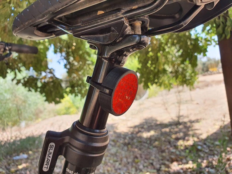 Apple Airtag Bike Reflector Stealth Mount Original Design Etsy