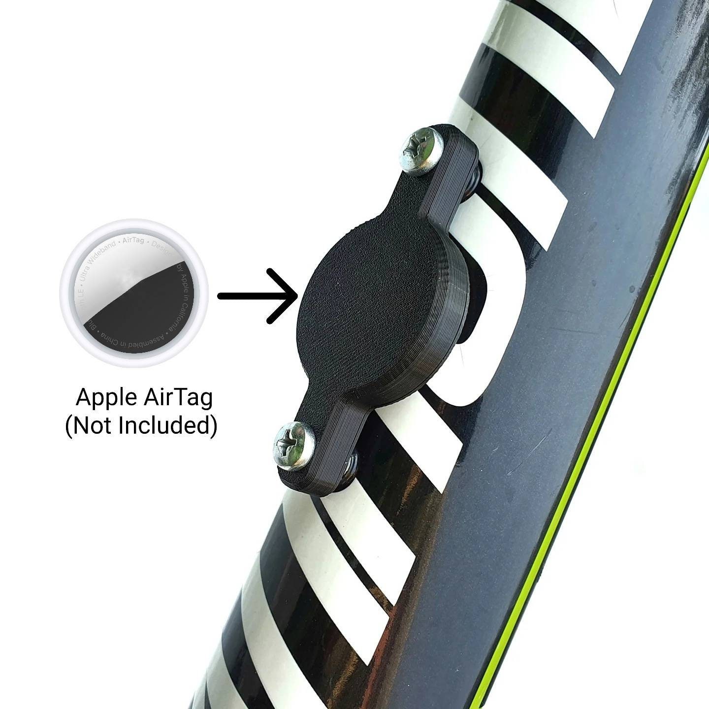 Apple Airtag Bike Holder Mount Original Design Lifetime Etsy