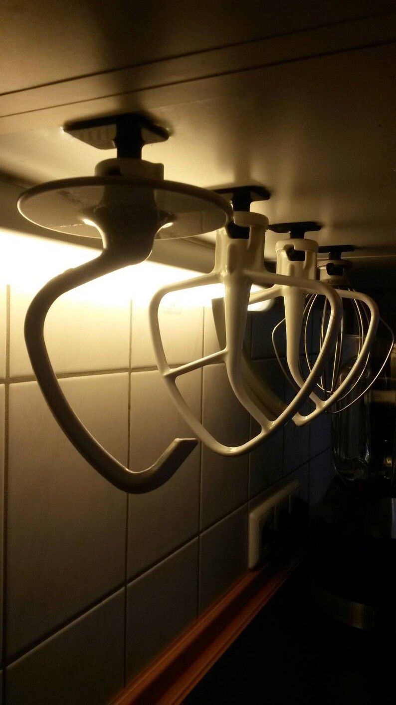 Kitchenaid Mixer Tool Holder Under Mount Storage Etsy