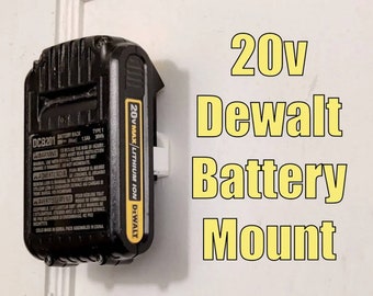 DeWalt 20V Batterie Wand Halterung DeWalt Batterie Lagerung - 20 Volt Li-Ion